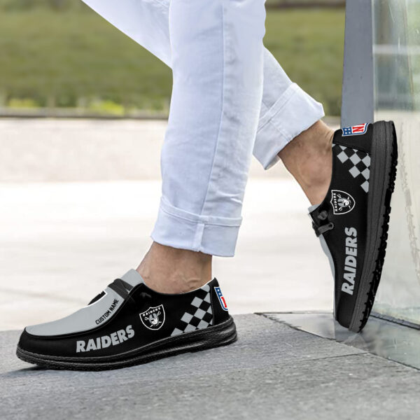 Las Vegas Raiders Caro Hey Dudes Sliper