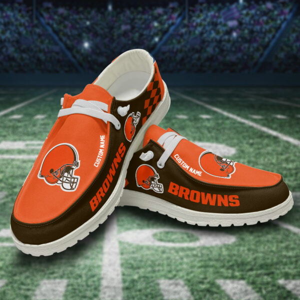 Cleveland Browns Caro Hey Dudes Sliper