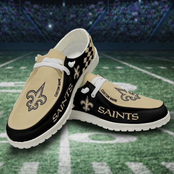 New Orleans Saints Caro Hey Dudes Sliper