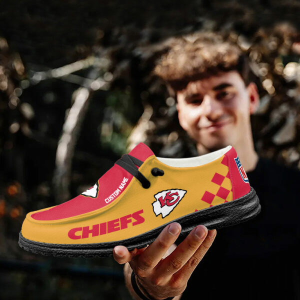 Kansas City Chiefs Caro Hey Dudes Sliper