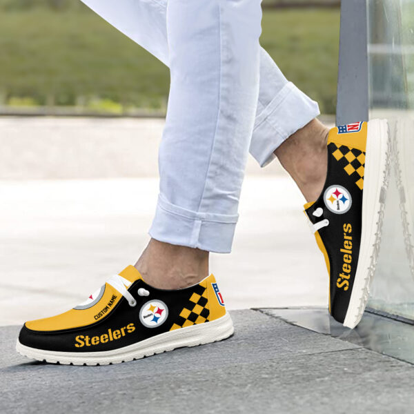 Pittsburgh Steelers Caro Hey Dudes Sliper