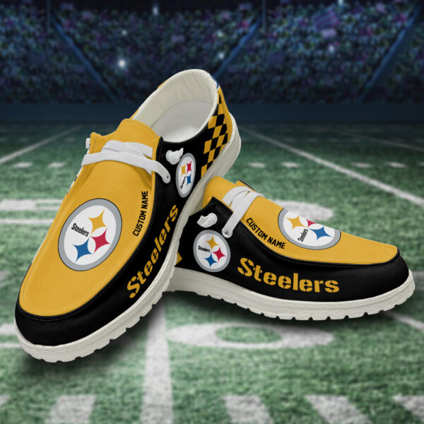 Pittsburgh Steelers Caro Hey Dudes Sliper