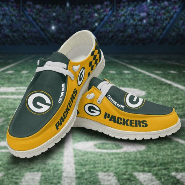 Green Bay Packers Caro Hey Dudes Sliper