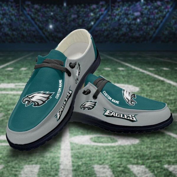 Philadelphia Eagles Caro Hey Dudes Sliper