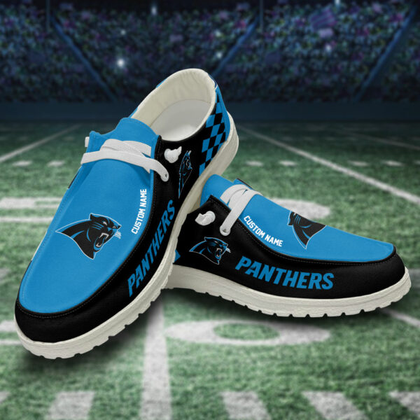 Carolina Panthers Caro Hey Dudes Sliper