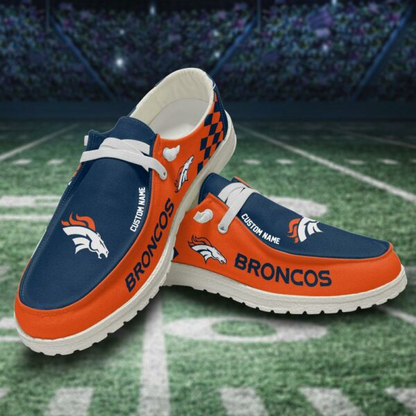 Denver Broncos Caro Hey Dudes Sliper