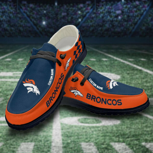 Denver Broncos Caro Hey Dudes Sliper