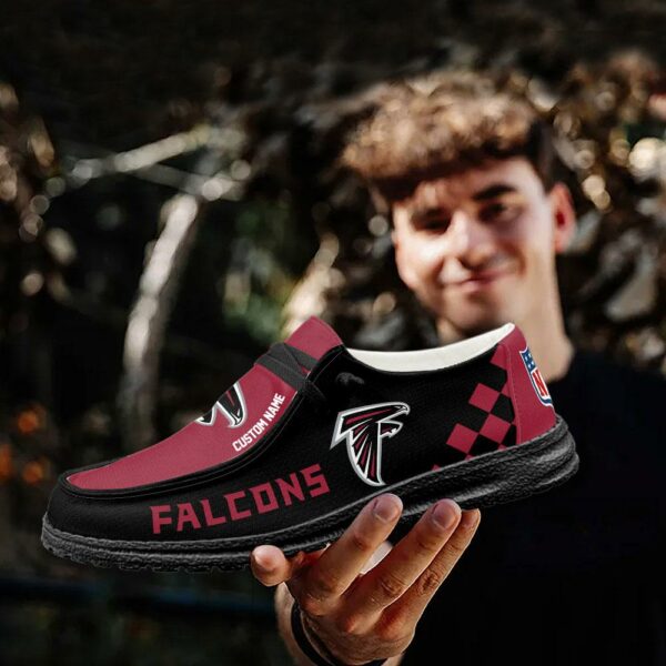 Atlanta Falcons Caro Hey Dudes Sliper