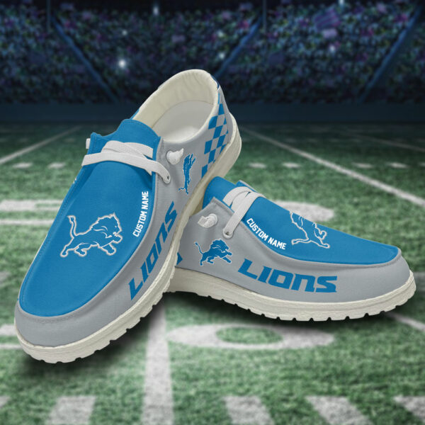 Detroit Lions Caro Hey Dudes Sliper