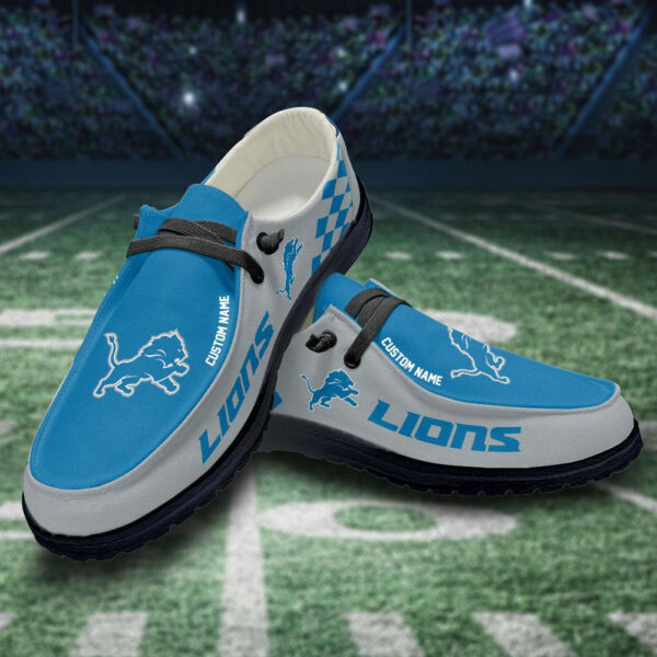 Detroit Lions Caro Hey Dudes Sliper