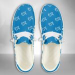 Detroit Lions Logo Pattern Hey Dude Shoes