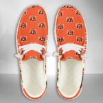 Cincinnati Bengals Logo Pattern Hey Dude Shoes