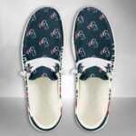 Houston Texans Logo Pattern Hey Dude Shoes