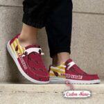 Arizona Cardinals Logo Pattern Hey Dude Shoes