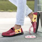 Arizona Cardinals Logo Pattern Hey Dude Shoes