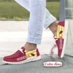 Arizona Cardinals Logo Pattern Hey Dude Shoes