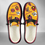 Arizona Arizona Cardinals Logo Pattern Moccasin Slipper