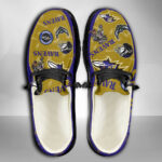 Baltimore Ravens Logo Pattern Moccasin Slipper