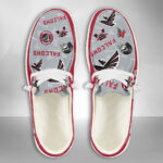 Atlanta Falcons Logo Pattern Moccasin Slipper