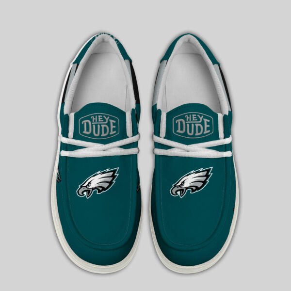 Philadelphia Eagles - Football  Hey Dude Canvas Loafer Shoes