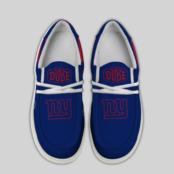 New York Giants - Football  Hey Dude Canvas Loafer Shoes