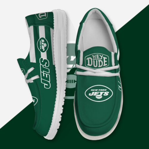 New York Jets - Football  Hey Dude Canvas Loafer Shoes