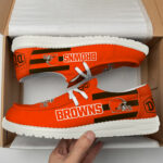 Cleveland Browns - Football  Hey Dude Canvas Loafer Shoes