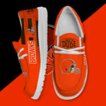 Cleveland Browns - Football  Hey Dude Canvas Loafer Shoes