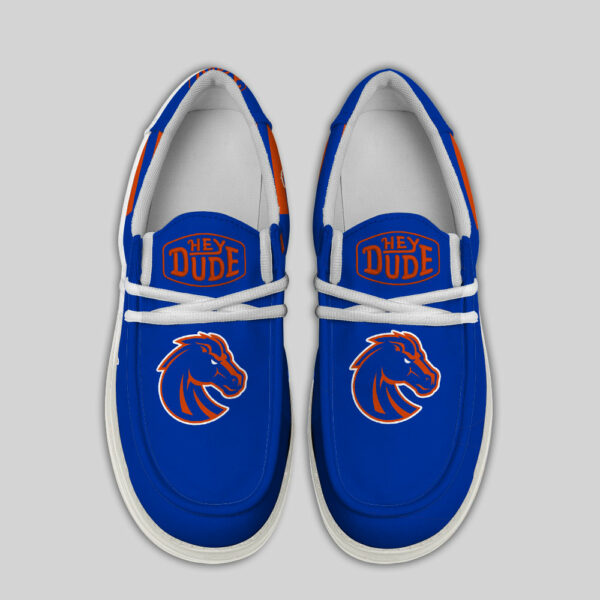 Boise State Broncos Hey Dude Canvas Loafer Shoes