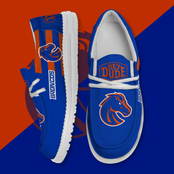 Boise State Broncos Hey Dude Canvas Loafer Shoes