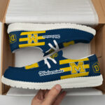 Michigan Wolverines Hey Dude Canvas Loafer Shoes