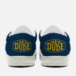 Michigan Wolverines Hey Dude Canvas Loafer Shoes