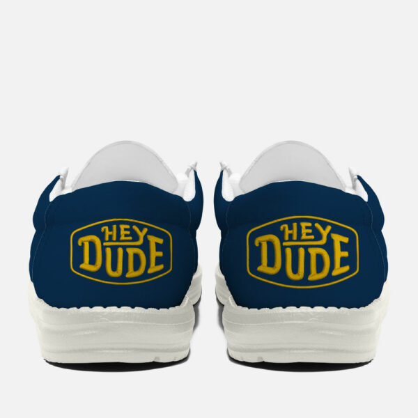 Michigan Wolverines Hey Dude Canvas Loafer Shoes