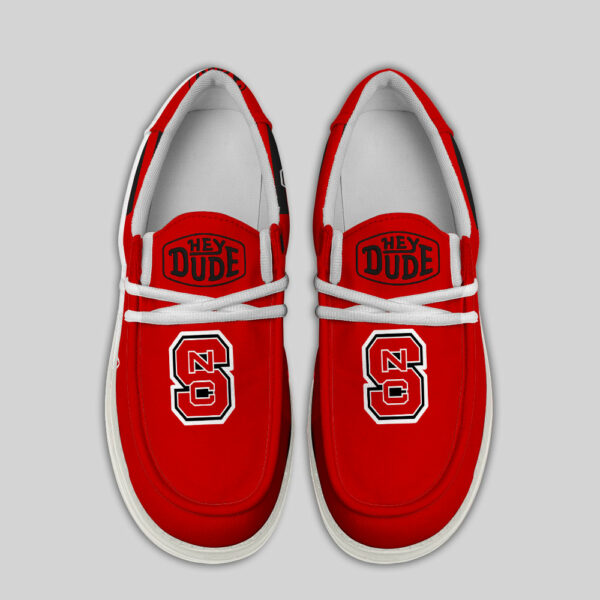 NC State Wolfpack Hey Dude Canvas Loafer Shoes