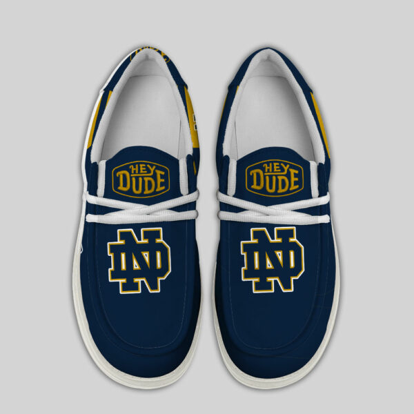 Notre Dame Fighting Irish Hey Dude Canvas Loafer Shoes