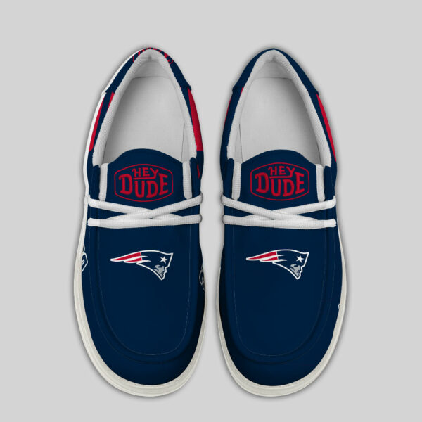 New England Patriots - Football  Hey Dude Canvas Loafer Shoes