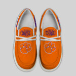 Clemson Tigers Hey Dude Canvas Loafer Shoes