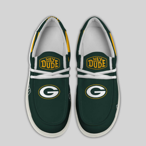 Green Bay Packers - Football  Hey Dude Canvas Loafer Shoes