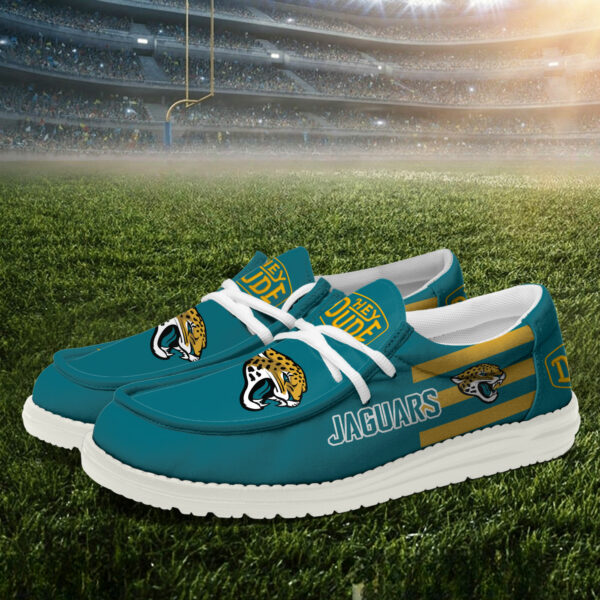 Jacksonville Jaguars - Football  Hey Dude Canvas Loafer Shoes