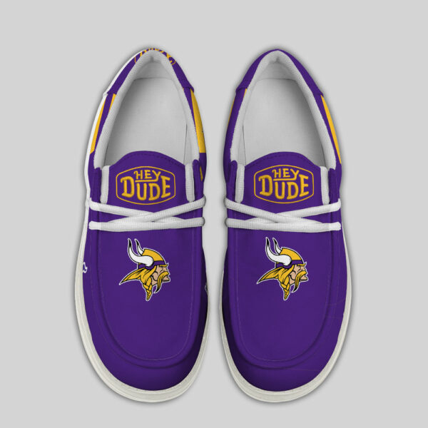 Minnesota Vikings - Football  Hey Dude Canvas Loafer Shoes