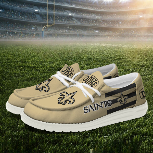 New Orleans Saints - Football  Hey Dude Canvas Loafer Shoes