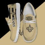 New Orleans Saints - Football  Hey Dude Canvas Loafer Shoes