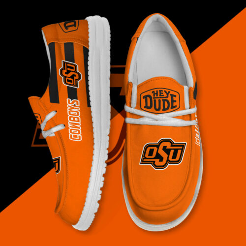 Oklahoma State Cowboys Hey Dude Canvas Loafer Shoes