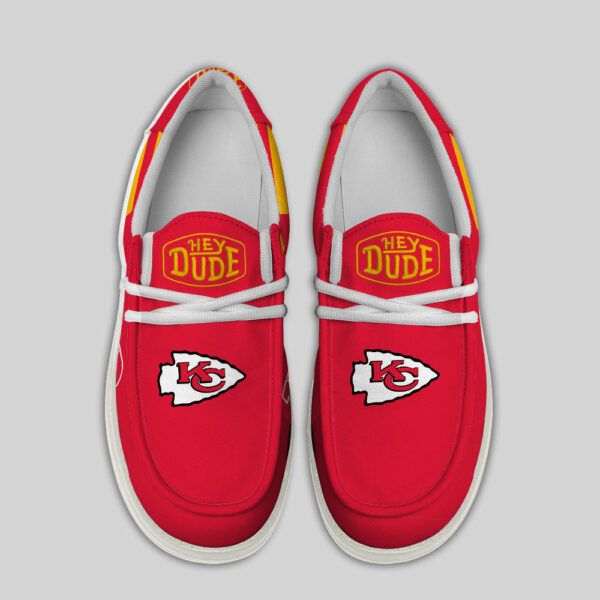 Kansas City Chiefs - Football  Hey Dude Canvas Loafer Shoes