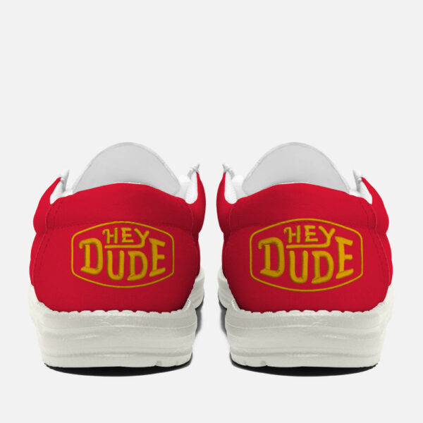 Kansas City Chiefs - Football  Hey Dude Canvas Loafer Shoes