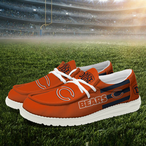 Chicago Bears - Football  Hey Dude Canvas Loafer Shoes