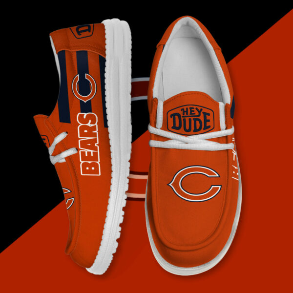 Chicago Bears - Football  Hey Dude Canvas Loafer Shoes