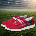 Ole Miss Rebels Hey Dude Canvas Loafer Shoes