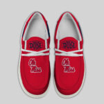 Ole Miss Rebels Hey Dude Canvas Loafer Shoes