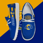 Los Angeles Rams - Football  Hey Dude Canvas Loafer Shoes